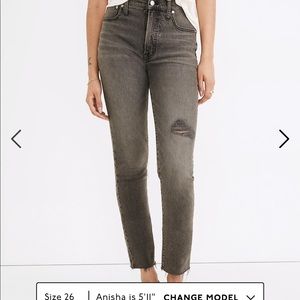 MADEWELL Jean — The Tall Perfect Vintage Jean in Cosner Wash